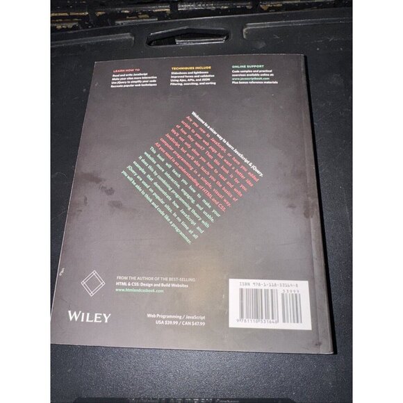 JavaScript and JQuery: Interactive Front-End Web Development Paperback Textbook - Picture 2 of 5